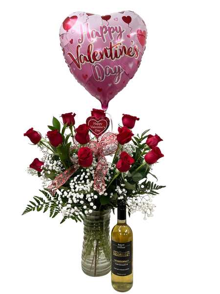 The Wine Bundle from Rees Flowers & Gifts in Gahanna, OH